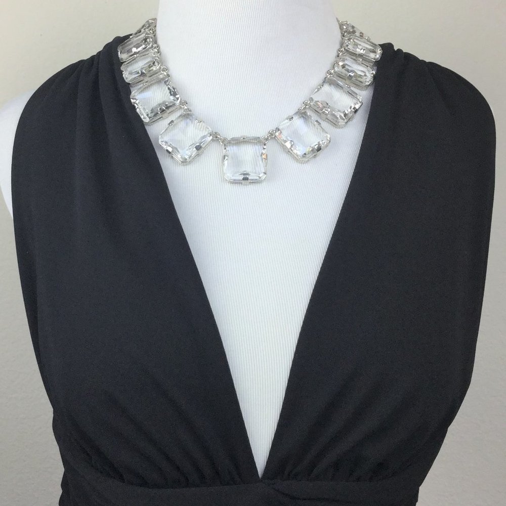 Loft Clear Stone Necklace